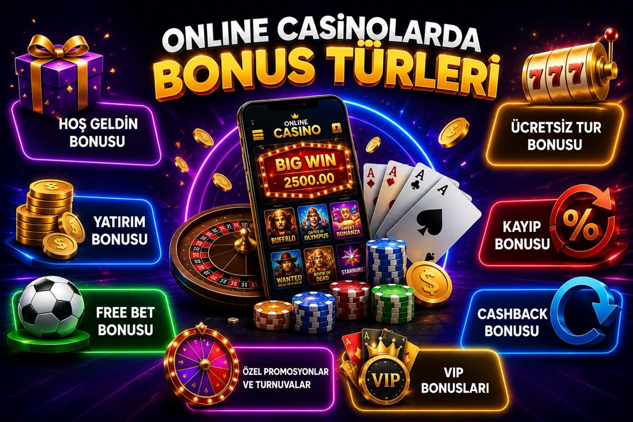 Bahis Sitelerinde Bonus Türleri Nelerdir?