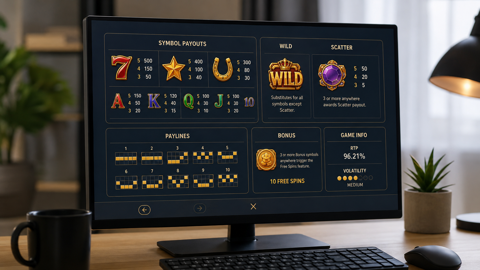 Slot Oyunlarında Ödeme Tablosu Nasıl Okunur?