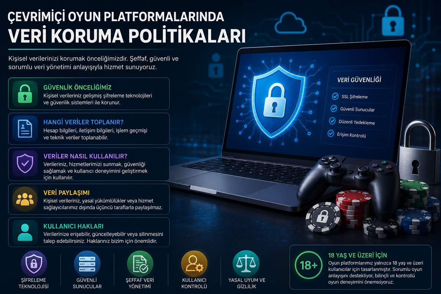 Çevrimiçi Oyun Platformlarında Veri Koruma Politikaları