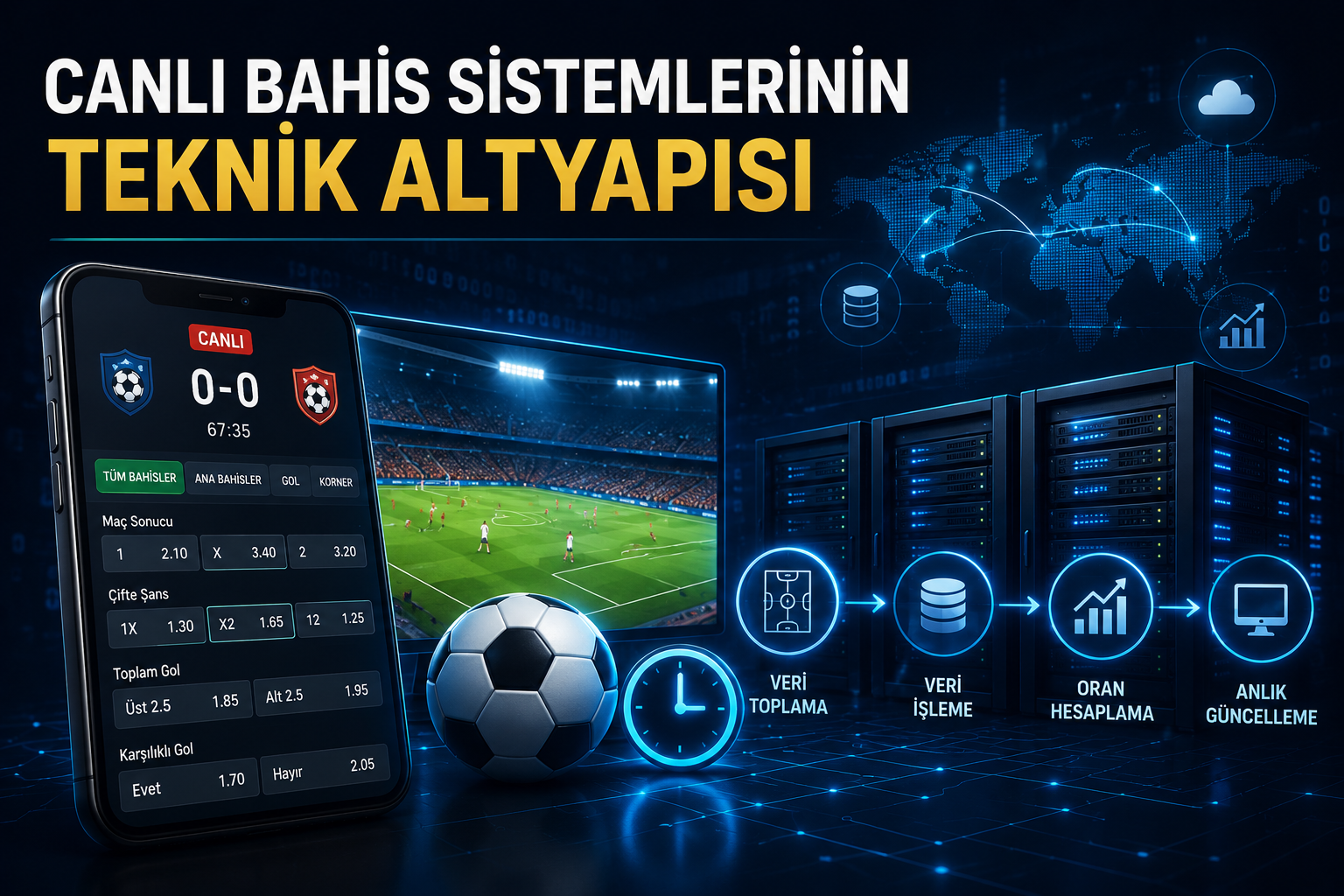 Canlı Bahis Sistemlerinin Teknik Altyapısı