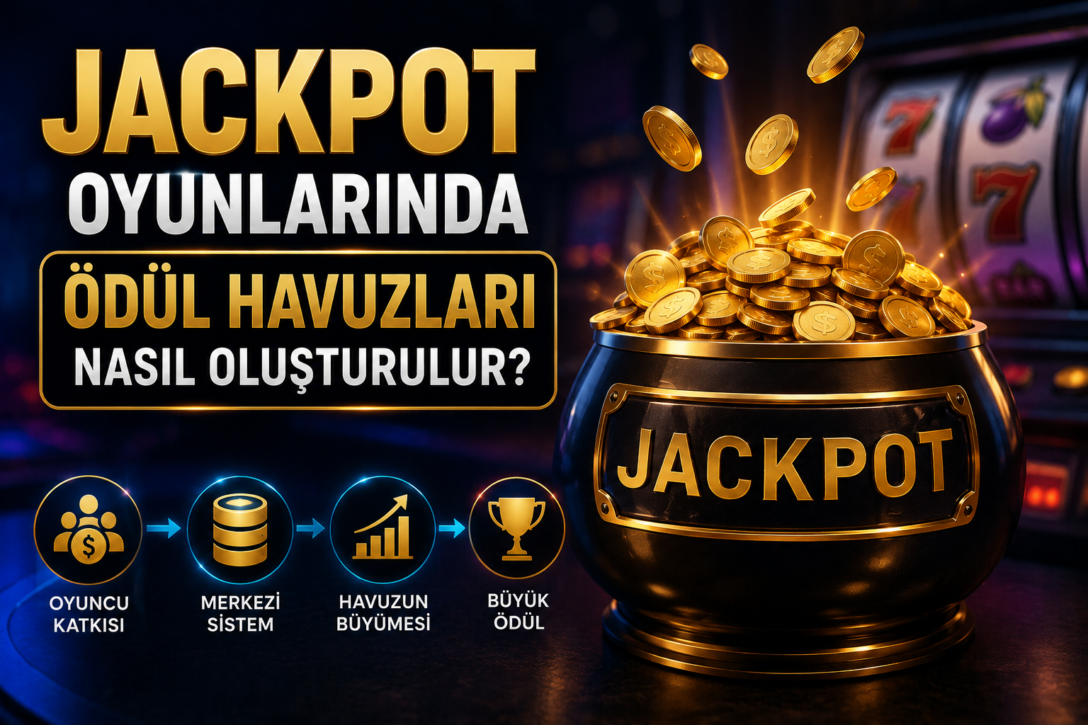 Jackpot Oyunlarında Ödül Havuzları Nasıl Oluşturulur