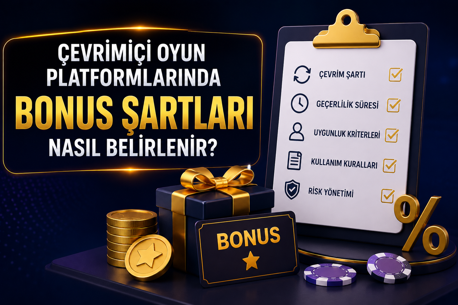 Çevrimiçi Oyun Platformlarında Bonus Şartları Nasıl Belirlenir?
