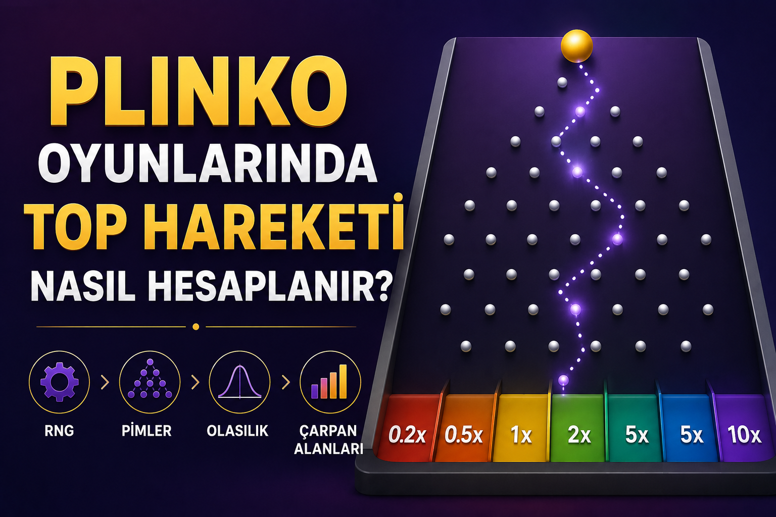 Plinko Oyunlarında Top Hareketi Nasıl Hesaplanır?