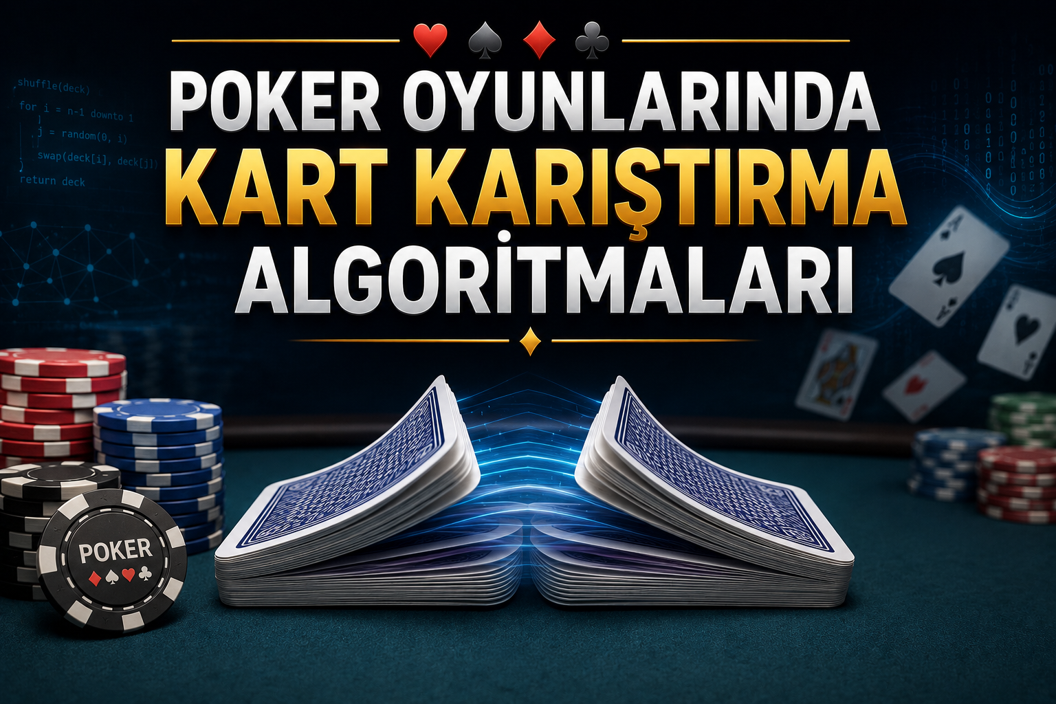 Poker Oyunlarında Kart Karıştırma Algoritmaları