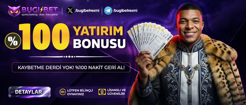 %100 YATIRIM BONUSU