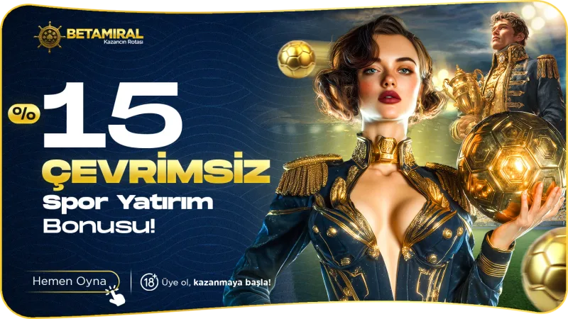 %15 ÇEVRİMSİZ SPOR YATIRIM BONUSU
