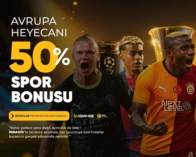İNBAHİS AVRUPA KUPASI HEYCANI