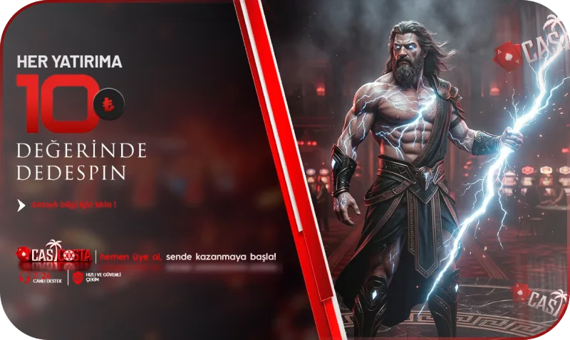 HER YATIRIMA 10₺ DEĞERİNDE DEDESPİN