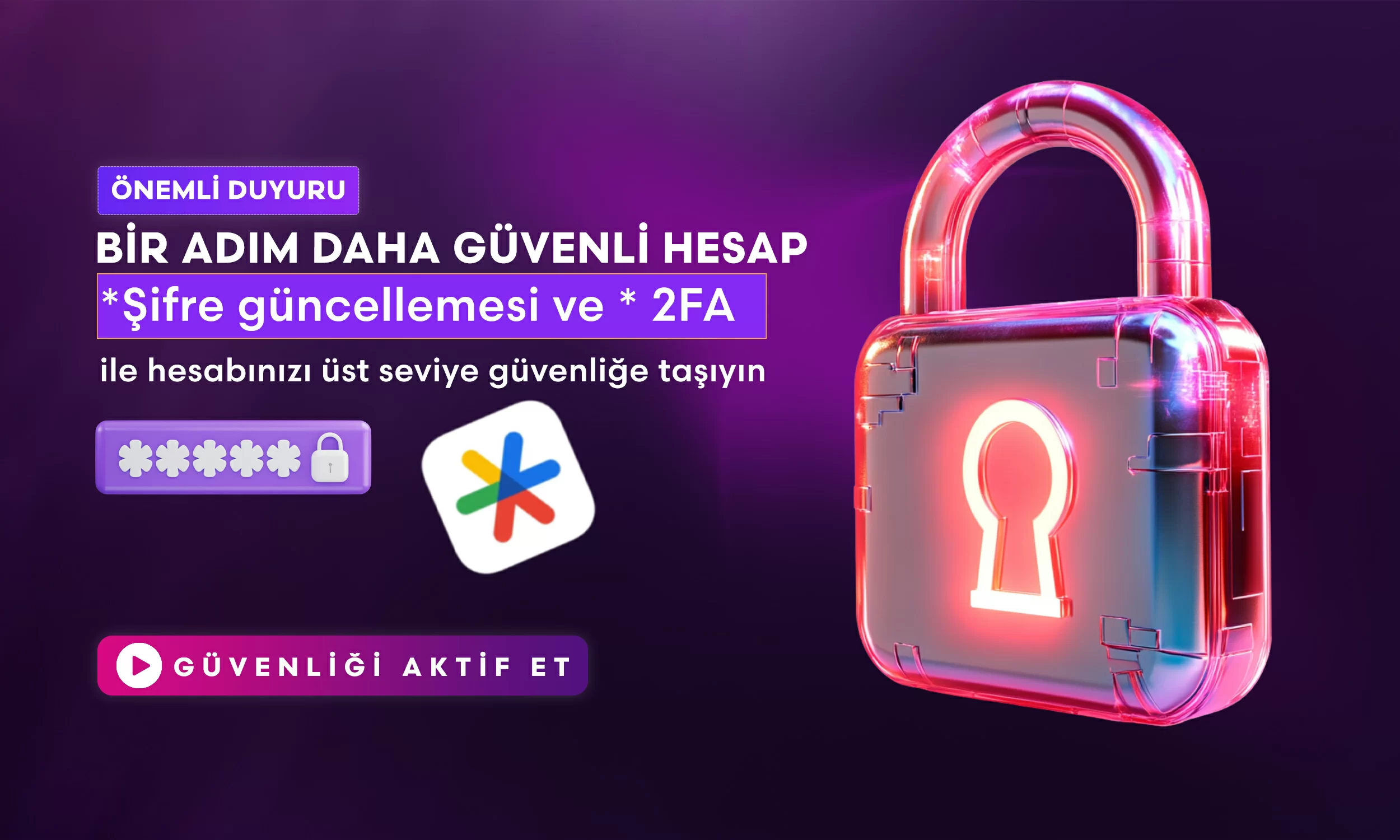 HESAP GÜVENLIĞI