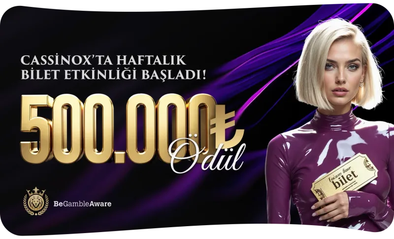 Haftalık 500.000₺ Bilet Çekilişi