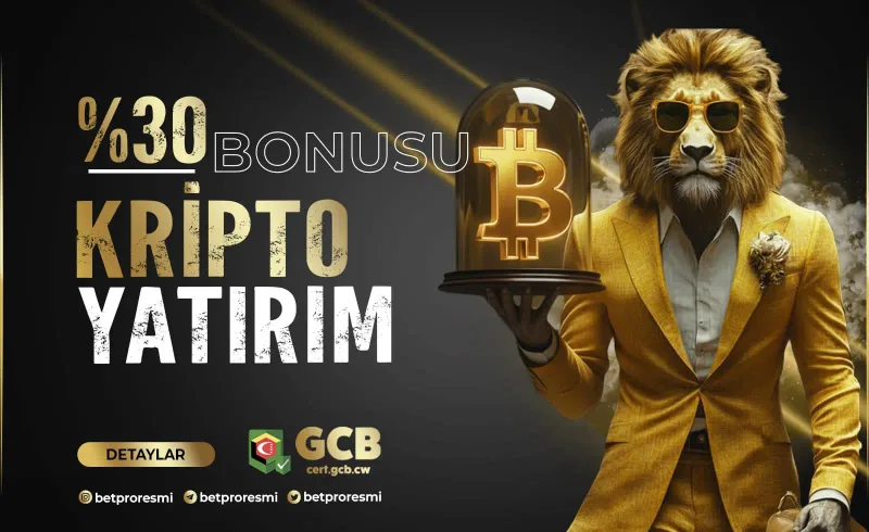 %30 KRİPTO CASİNO YATIRIM BONUSU