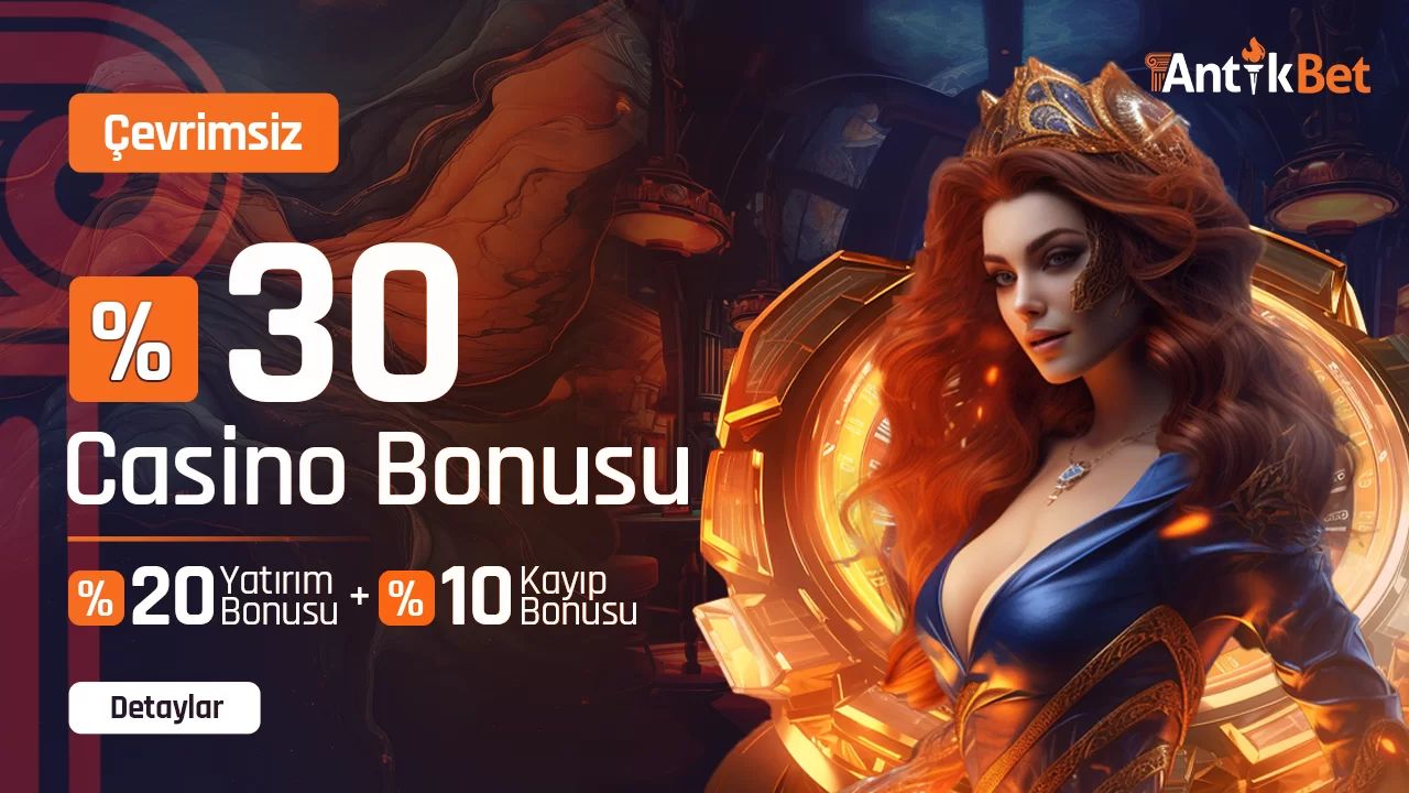 %30 CASİNO YATIRIM BONUSU