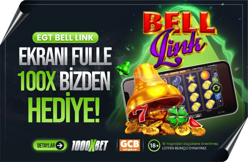 EGT BELL LİNK oyunlarında Ekranı Fulle 100X Kazan !
