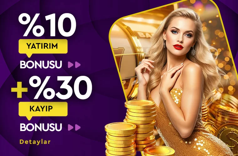 %10 CEVRIMSIZ YATIRIM+%30 KAYIP BONUSU