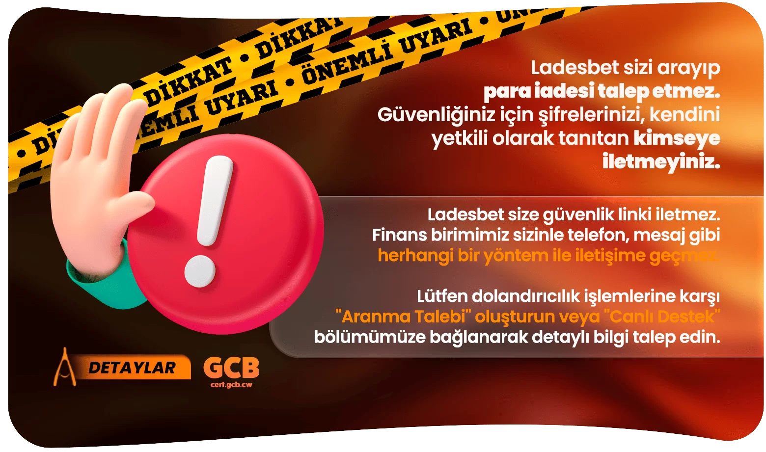 DİKKAT!
