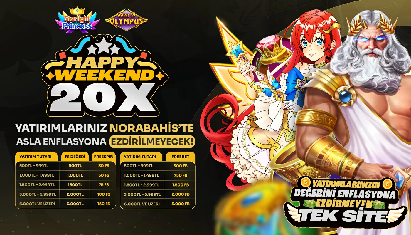 HAPPY WEEKEND 20X