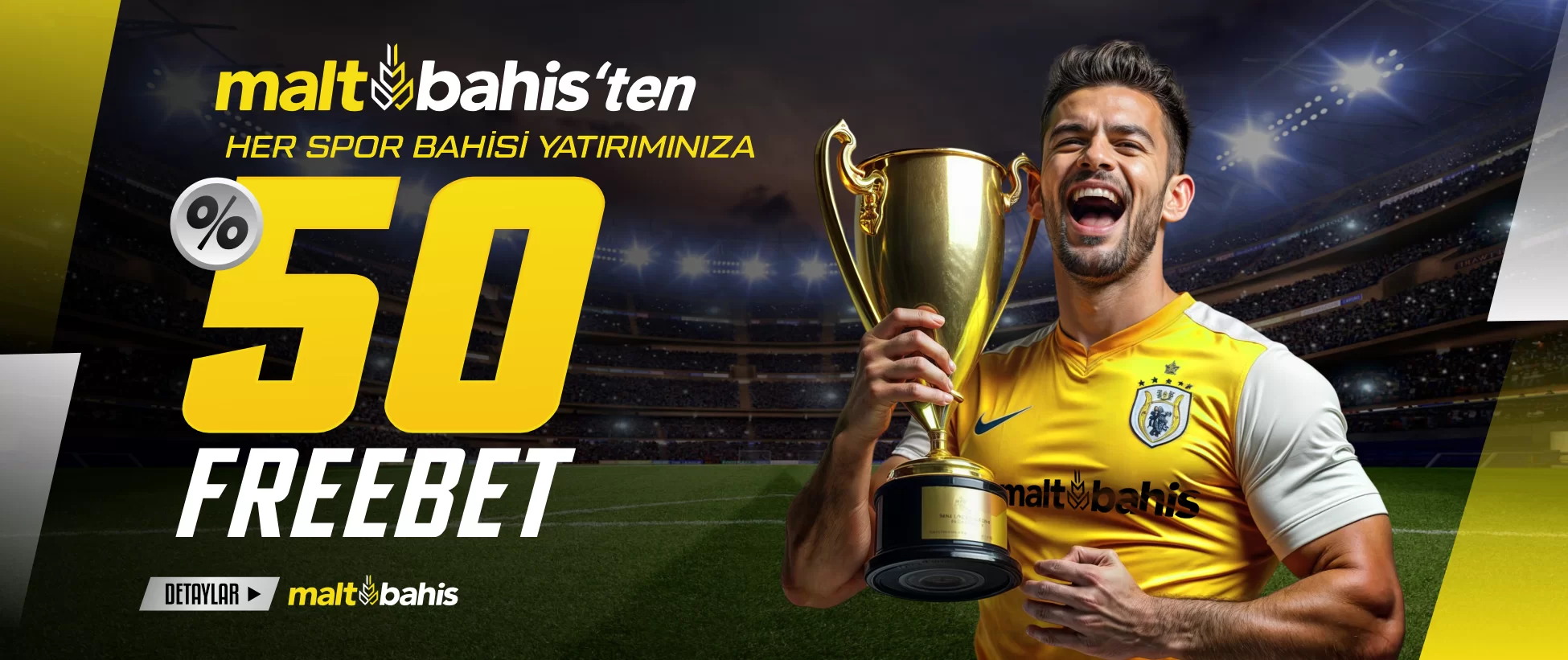 HER YATIRIMA %50 FREE BET