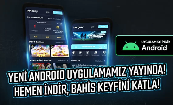 YENI UYGULAMAMIZLA HER AN, HER YERDE!