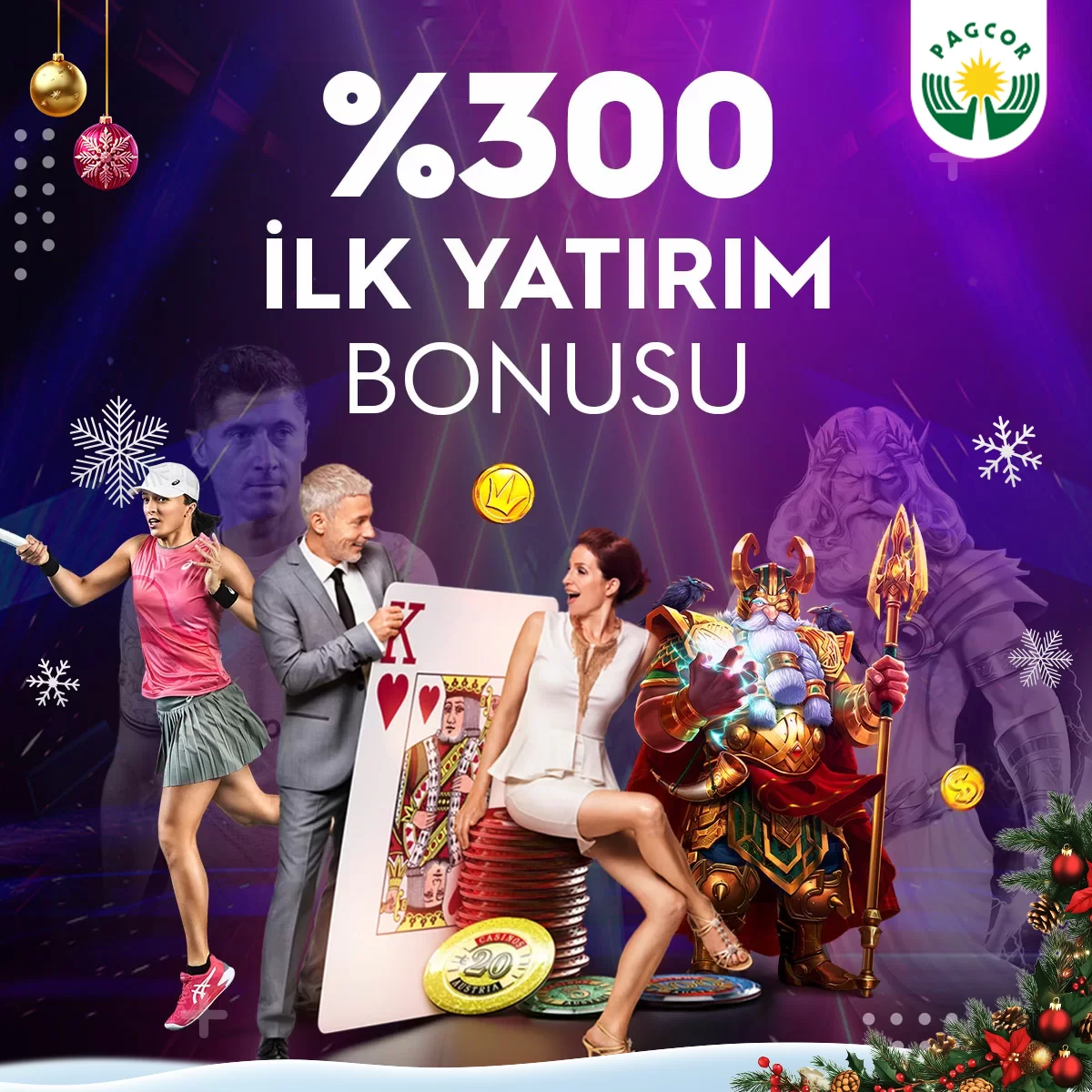 %300 HOŞGELDIN YATIRIM BONUSU SPOR/CASINO