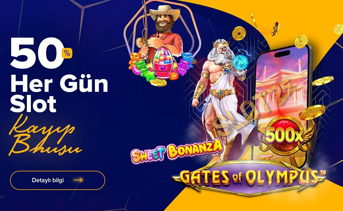 %50 PRAGMATIC SLOT KAYIP BONUSU