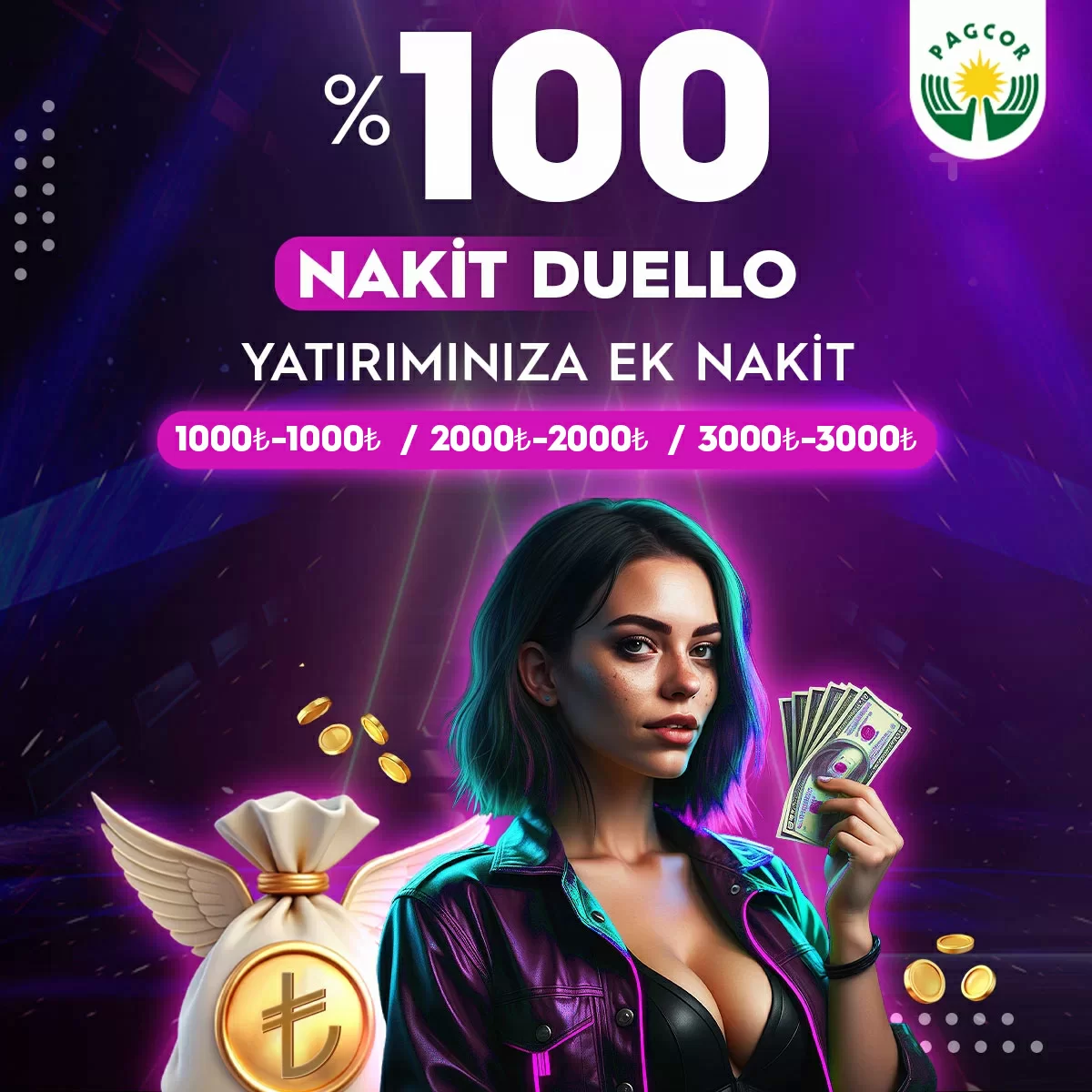 %100 NAKIT DUELLO BONUSU