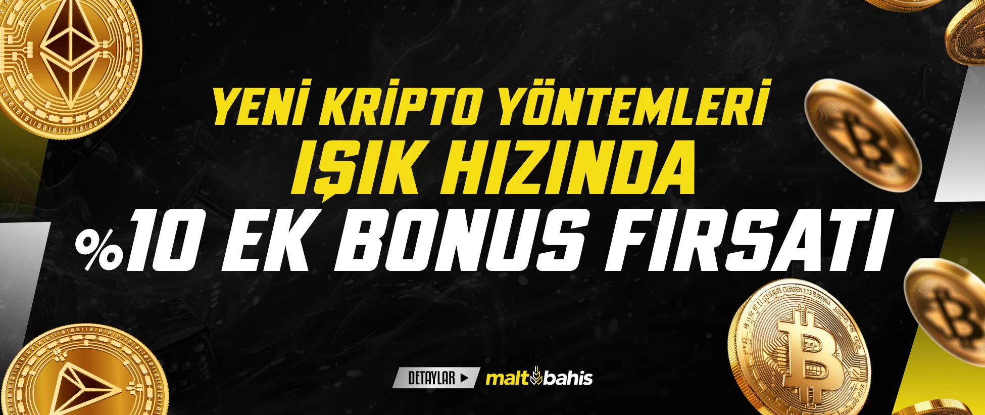 KRIPTO YATIRIMLARINIZA EK %10 YATIRIM BONUSU